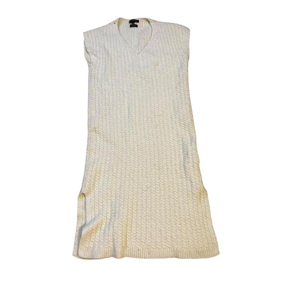 Massimo dutti cream knit dress - Picture 1 of 6